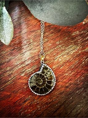 Fossil Pendant Necklace